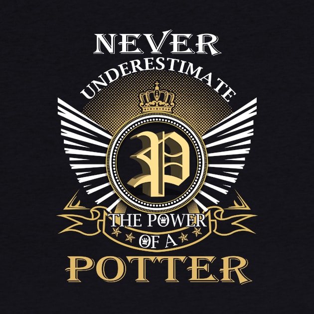 Never Underestimate POTTER by Nap